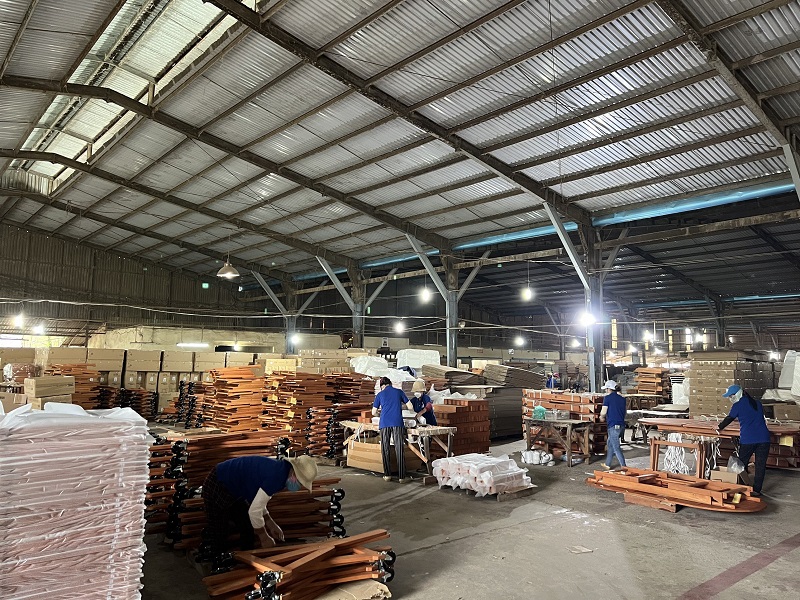 CTCP Phát triển Nguyễn Hoàng được xếp loại doanh nghiệp nhóm I trong hoạt động chế biến và xuất khẩu gỗ